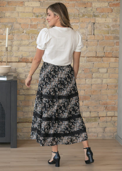Sunday Floral Midi Skirt IC Skirts