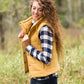 Sunflare Puffer Vest Tops