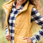 Sunflare Puffer Vest Tops