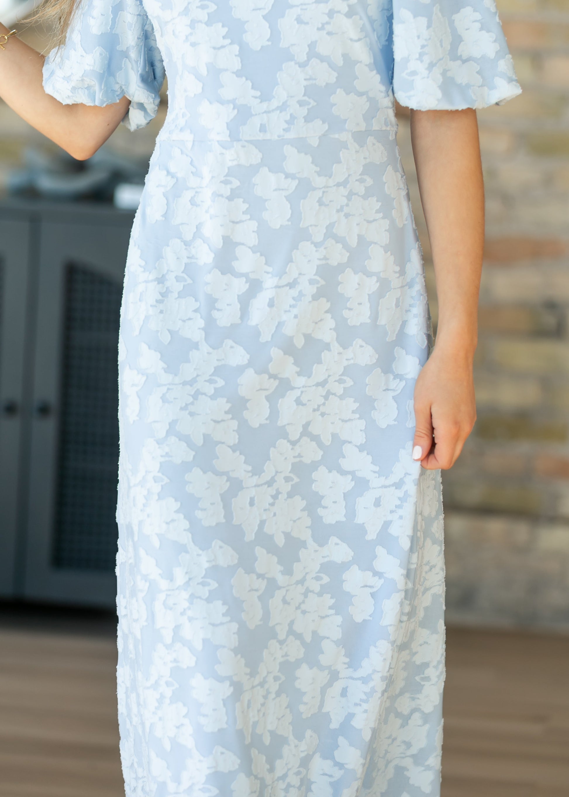 Super Soft Floral Midi Dress FF Dresses