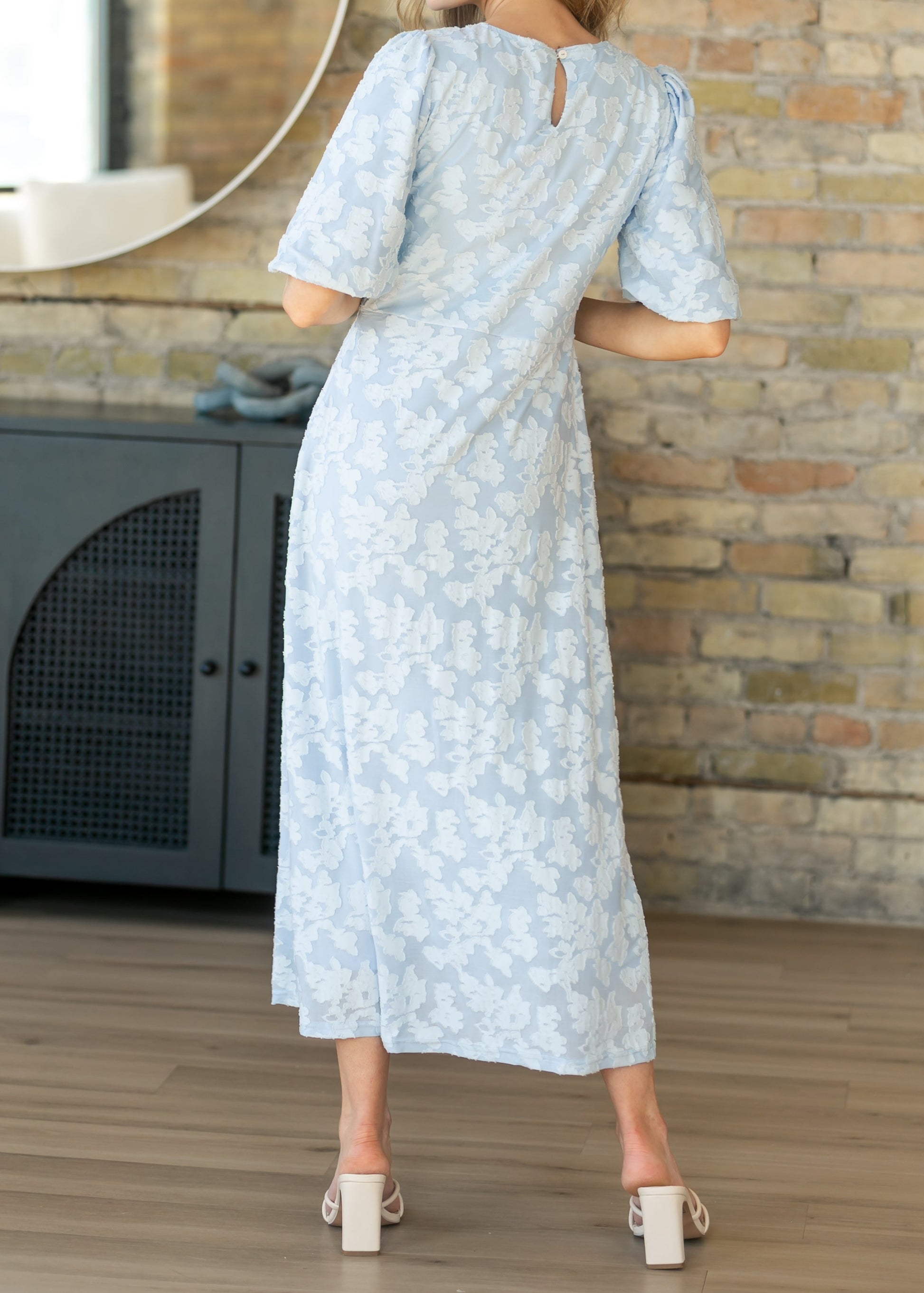 Super Soft Floral Midi Dress FF Dresses