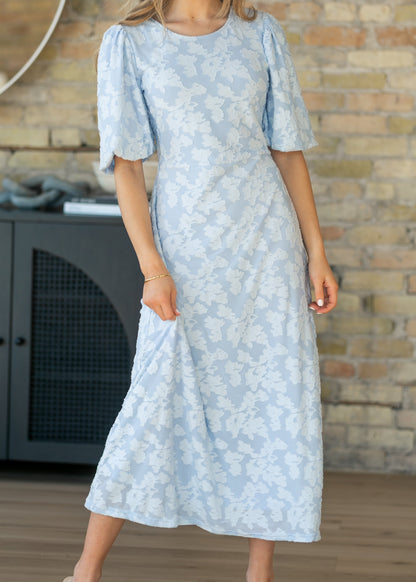 Super Soft Floral Midi Dress FF Dresses