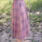 Susie Plaid A-Line Midi Skirt - FINAL SALE IC Skirts