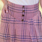 Susie Plaid A-Line Midi Skirt - FINAL SALE IC Skirts