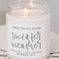 Sweater Weather Scented Soy Candle FF Home + Lifestyle