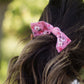 Sweet Floral Bow Hair Scrunchie - FINAL SALE Accessories