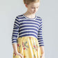 Sweet Stripe Floral Maxi Dress-FINAL SALE Dresses
