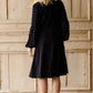 Swiss Dot Knit Midi Dress Dresses