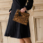 Swiss Dot Knit Midi Dress Dresses