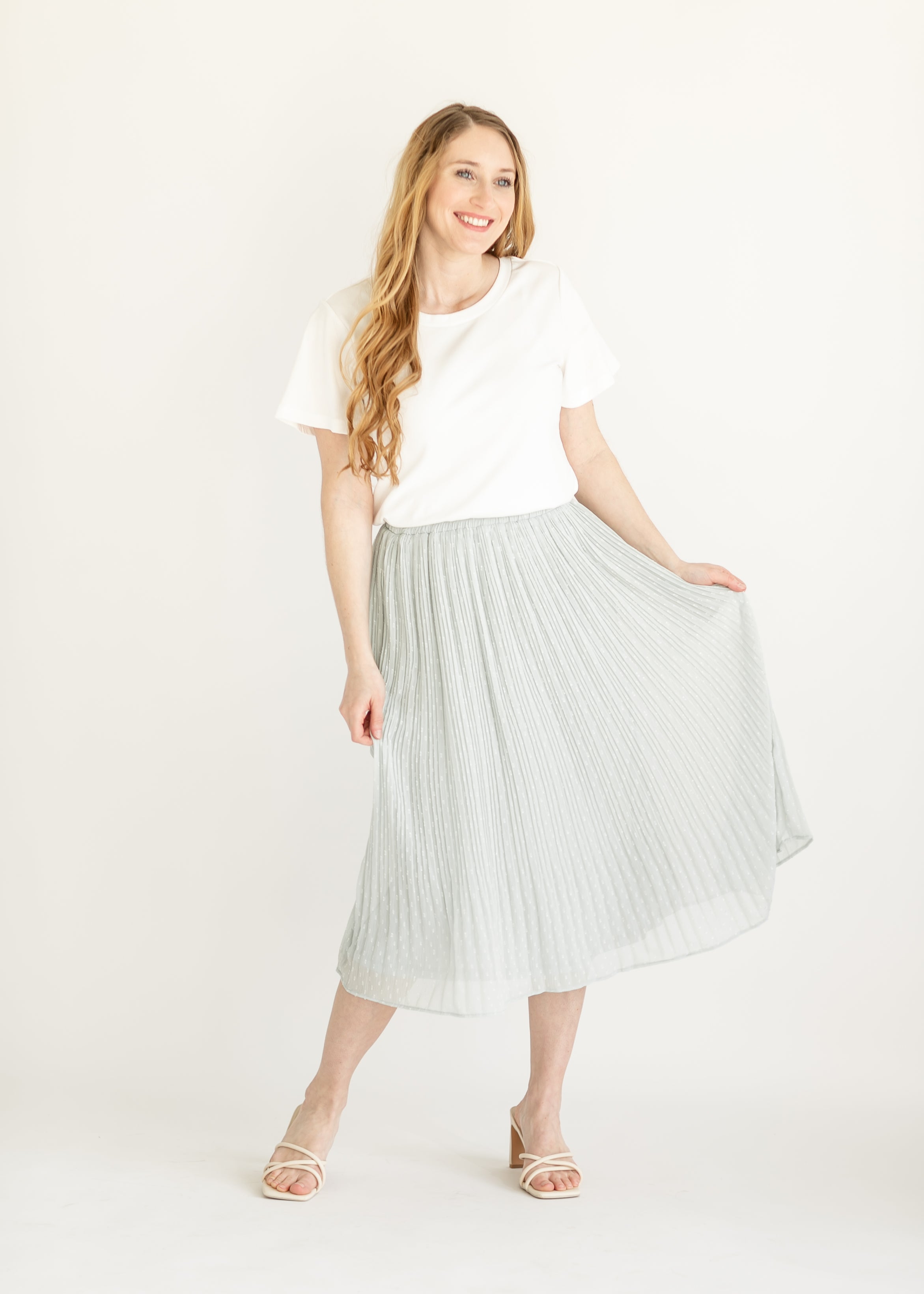 Shop Modest A Line and Knit Midi Length Skirts for Women Inherit Co