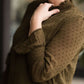 Swiss Dot Smocked Neck Blouse - FINAL SALE Tops