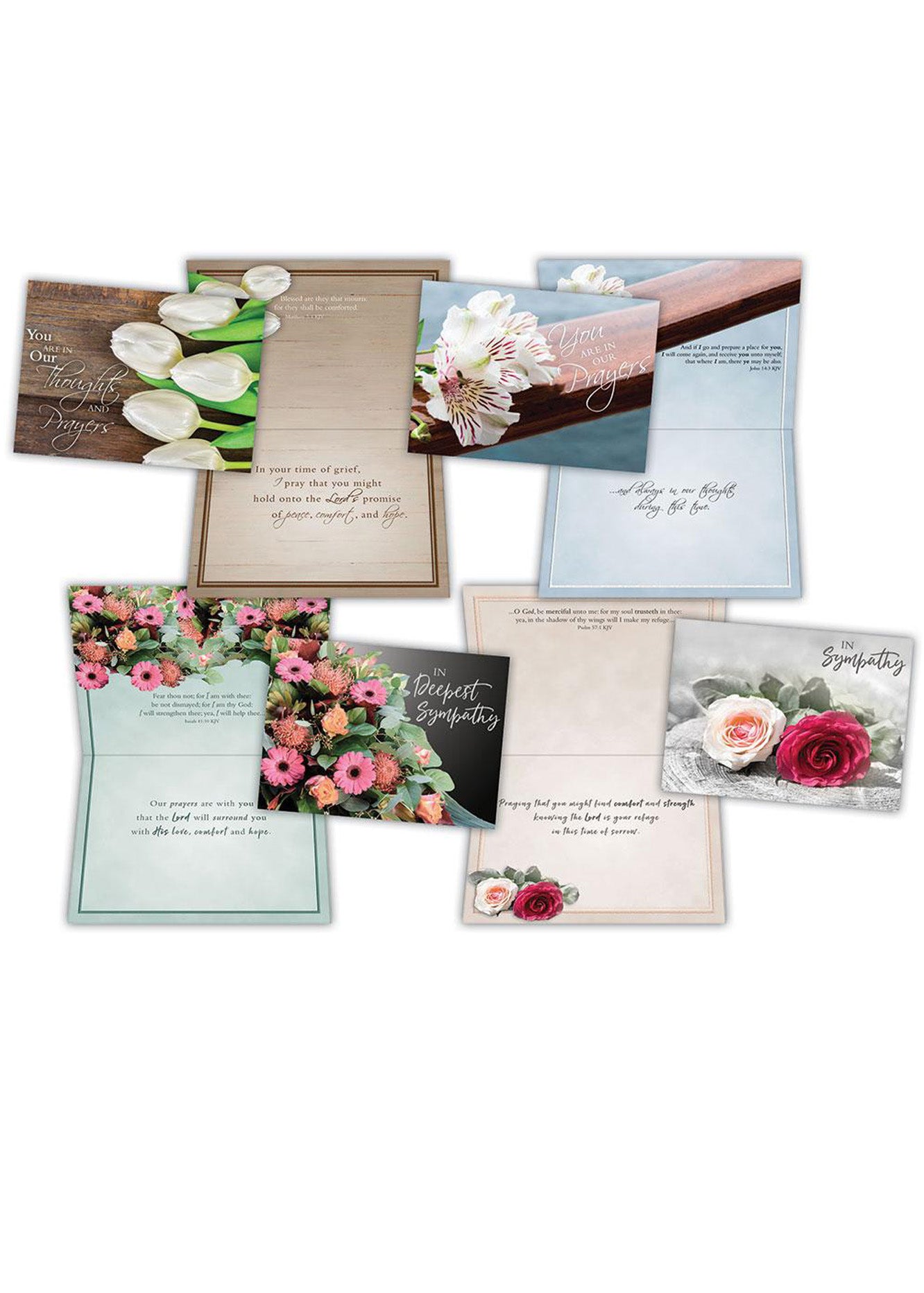 Sympathy Bouquets Boxed Greeting Card Set KJV - FINAL SALE Home & Lifestyle