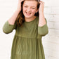 Tacoma Solid Tunic - FINAL SALE Tops Olive / S