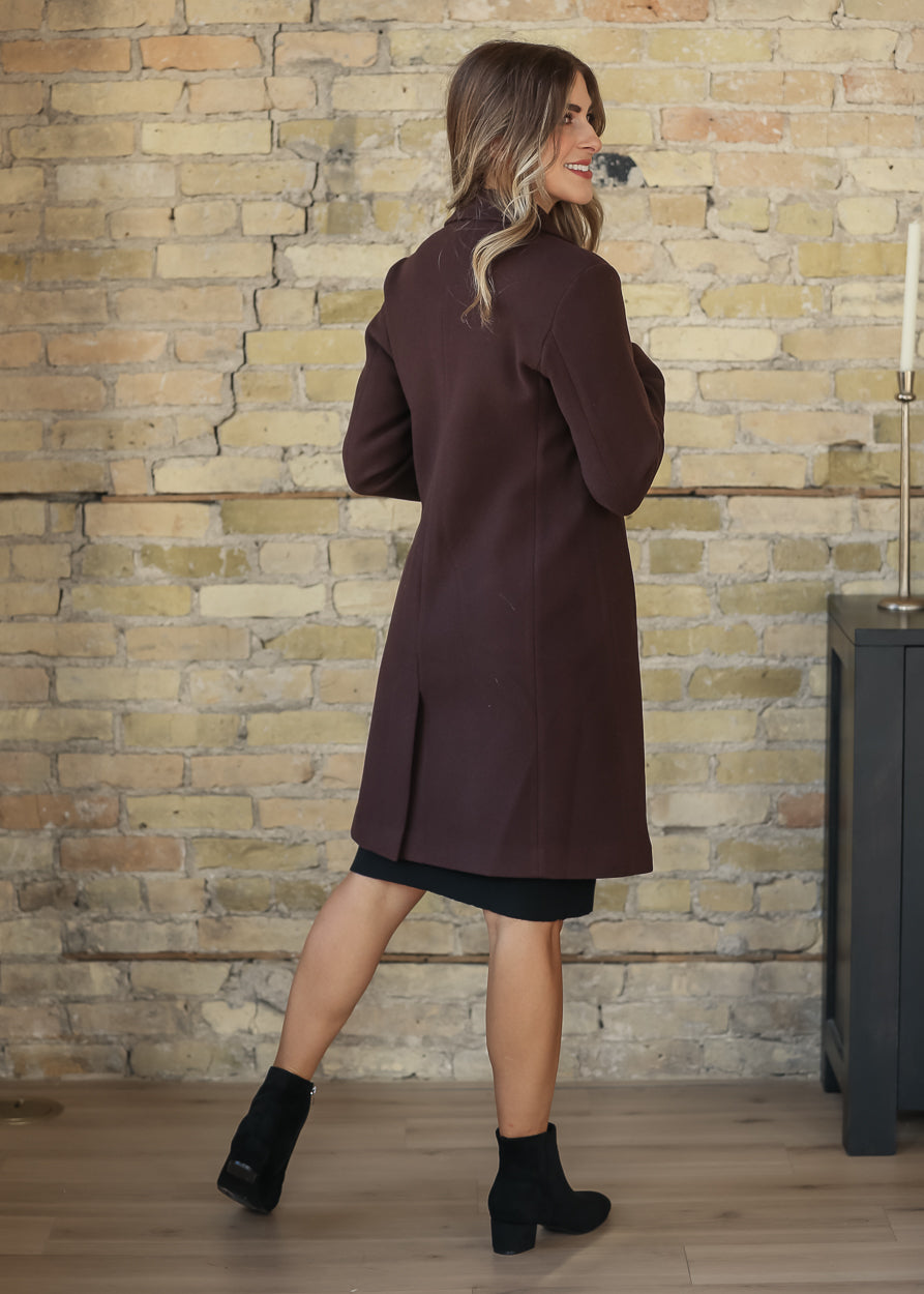 Tailored Brown Dressy Topcoat FF Layering Essentials