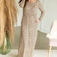 Taupe Animal Print Maxi Dress - FINAL SALE Dresses