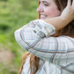 Taupe Plaid Front Knot Top - FINAL SALE Tops