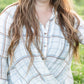 Taupe Plaid Front Knot Top - FINAL SALE Tops