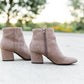 Taupe Pointed Toe Bootie - FINAL SALE Shoes