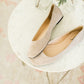 Taupe Square Toe Slip On - FINAL SALE Accessories