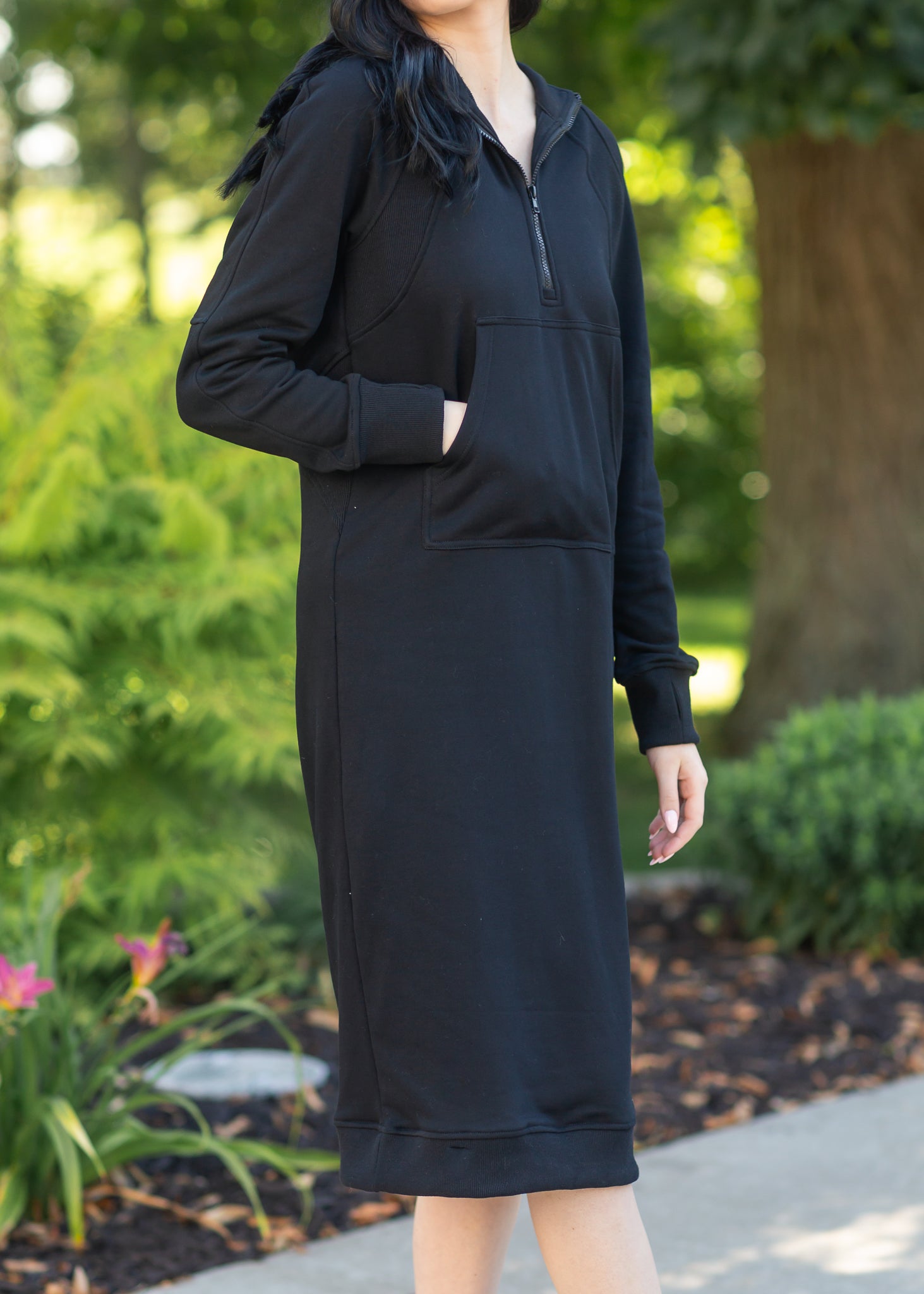 Tayla Hoodie Sweatshirt Dress - FINAL SALE, Small Tayla Hoodie Sweatshirt Dress - FINAL SALE, Small