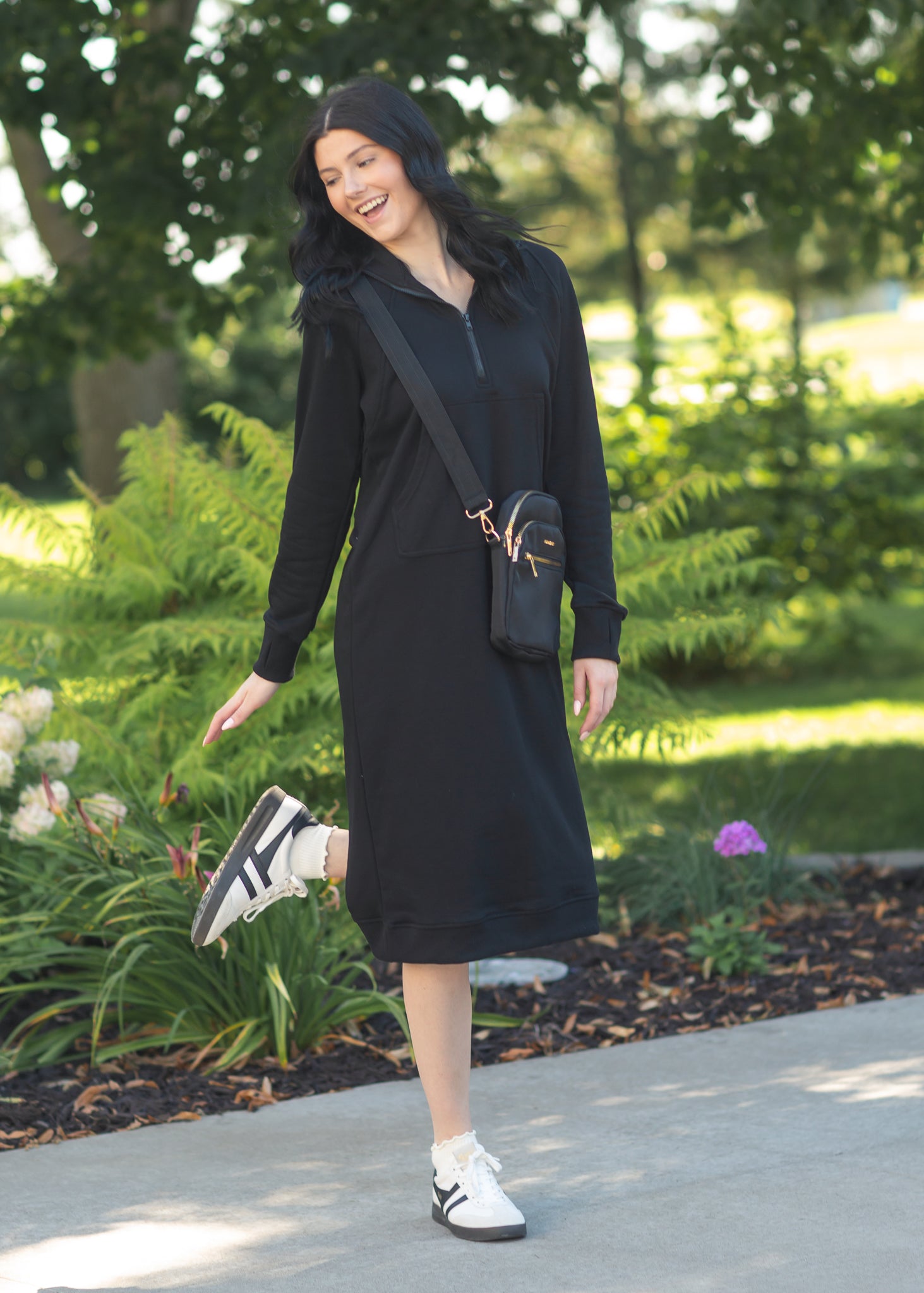 Tayla Hoodie Sweatshirt Dress IC Dresses