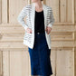 Teacher Stripe Open Front Cardigan-FINAL SALE Layering Essentials