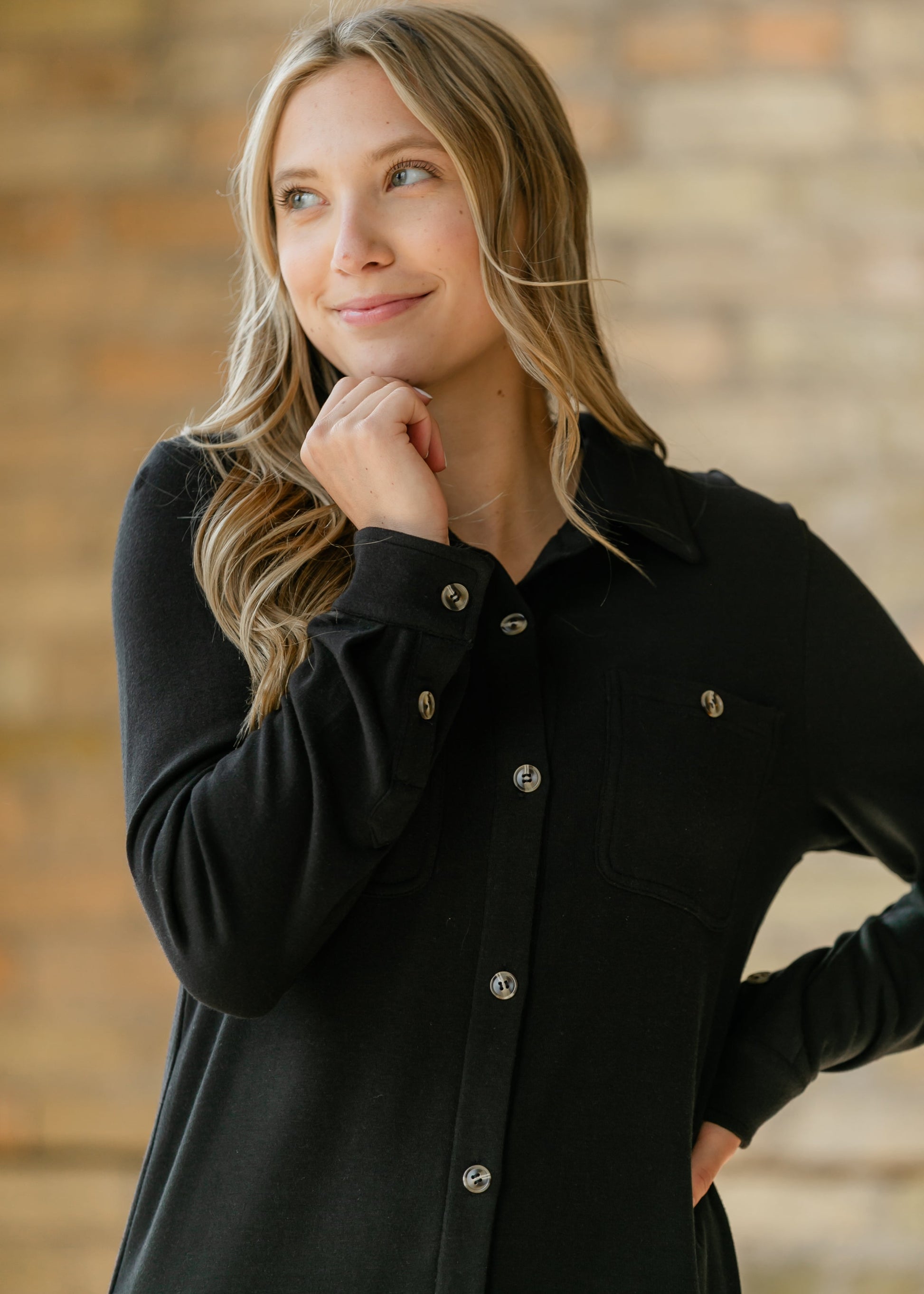 Teagan Ultra Soft Shirt Dress IC Dresses