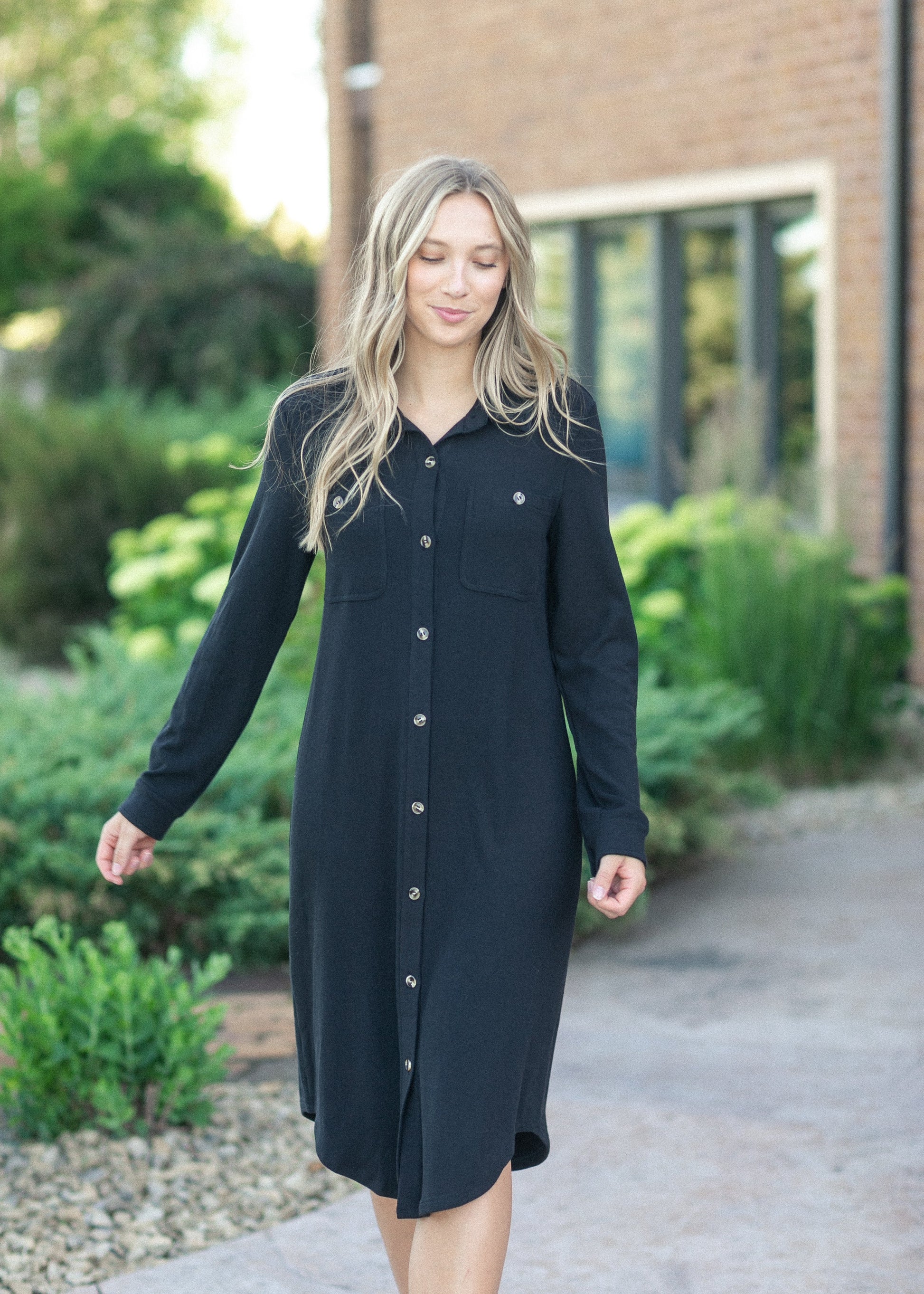 Teagan Ultra Soft Shirt Dress IC Dresses
