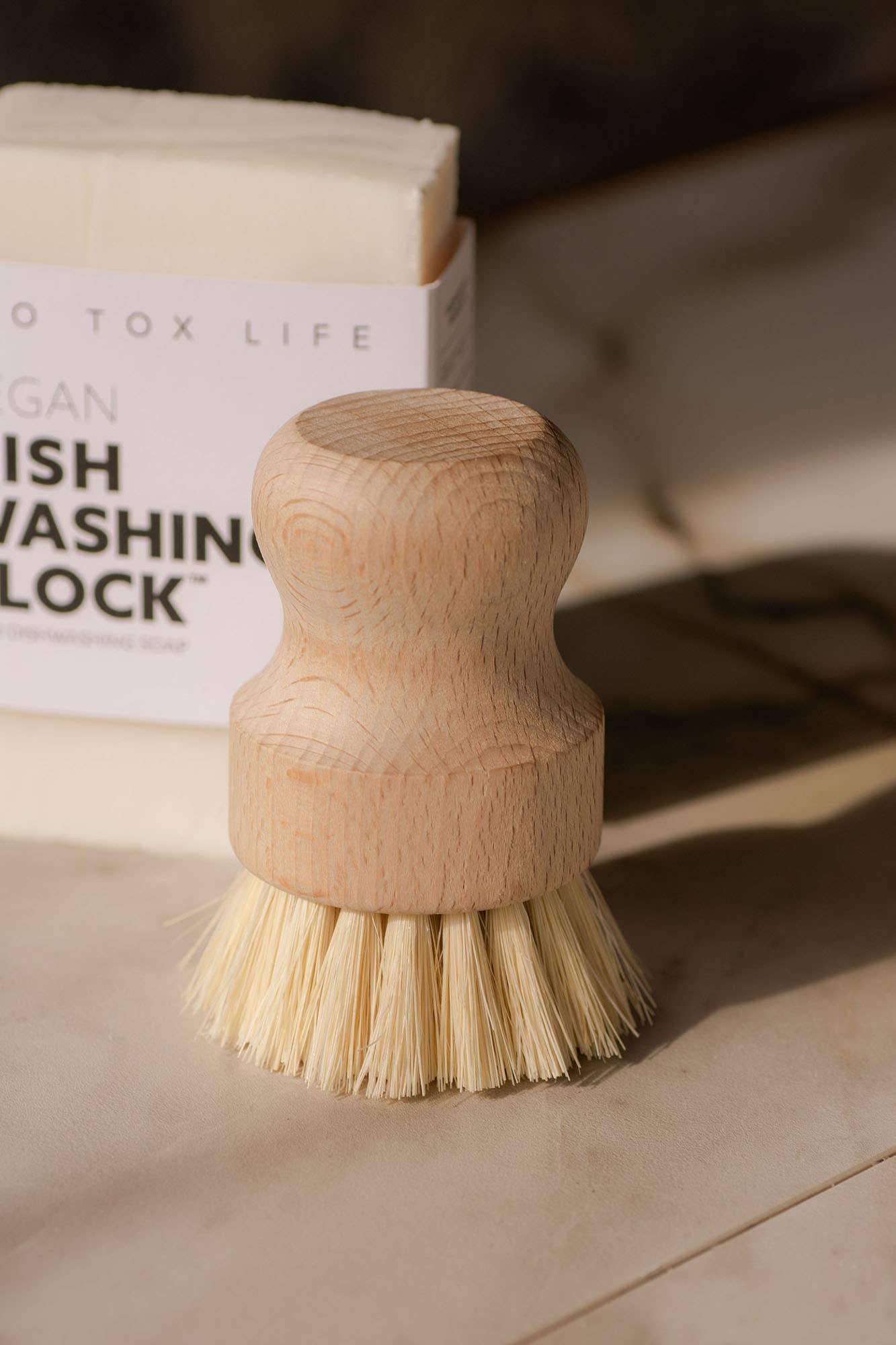 Teakwood Dish Hand Brush - FINAL SALE Home & Lifestyle
