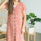 Terracotta Willow Branch Midi Dress - FINAL SALE Dresses