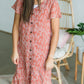 Terracotta Willow Branch Midi Dress - FINAL SALE Dresses