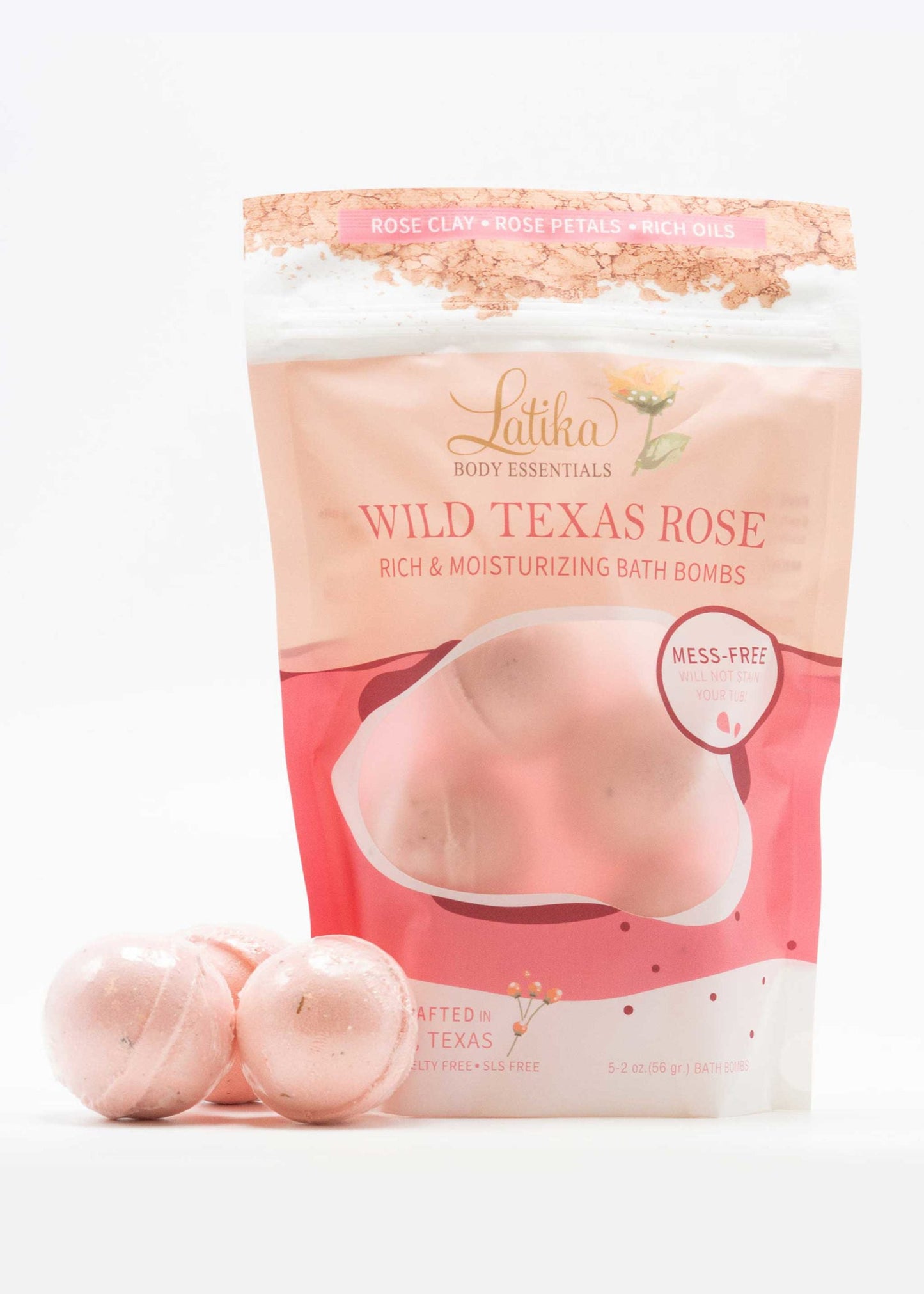 Texas Rose Mini Bath Bombs - FINAL SALE Home + Lifestyle