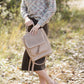 Textured Faux Leather Backpack Accessories