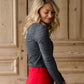 Textured Pullover Top - FINAL SALE Tops