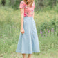 The 1980's Diner Denim Skirts