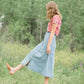The 1980's Diner Denim Skirts
