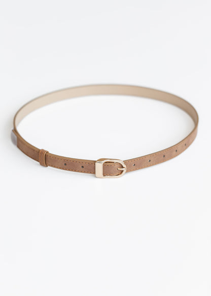 The Essential Skinny Belt Accessory