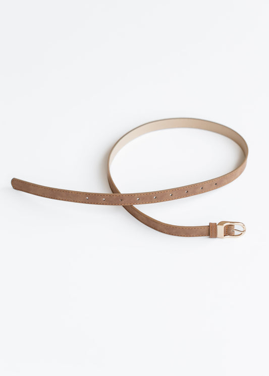 The Essential Skinny Belt Accessory