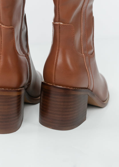 The Harriet Brown Tall Riding Boot Shoes