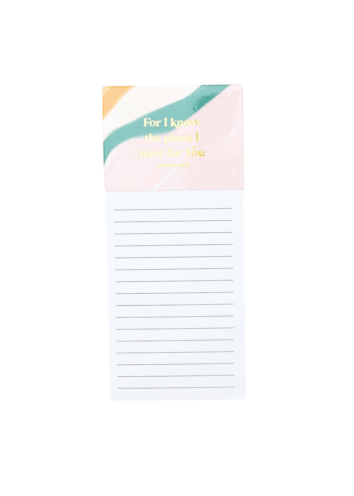 The Plans I have Magnetic Notepad-FINAL SALE FF Home + Lifestyle
