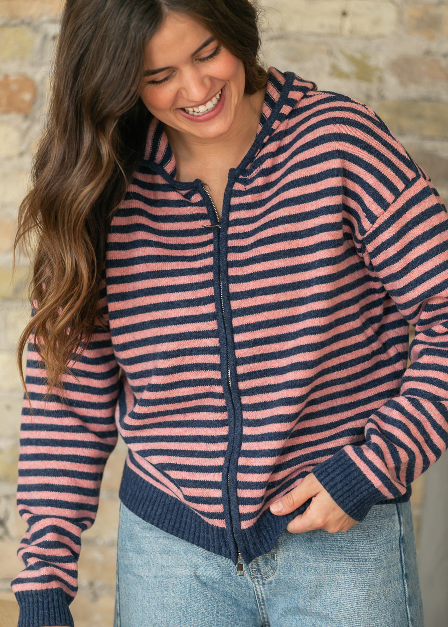 Things Between® Cooper Pink Denim Jacket FF Tops