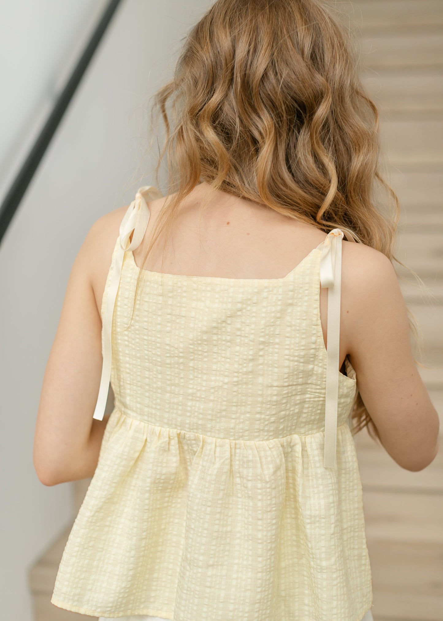 Things Between® Sleeveless Square Neck Top FF Tops