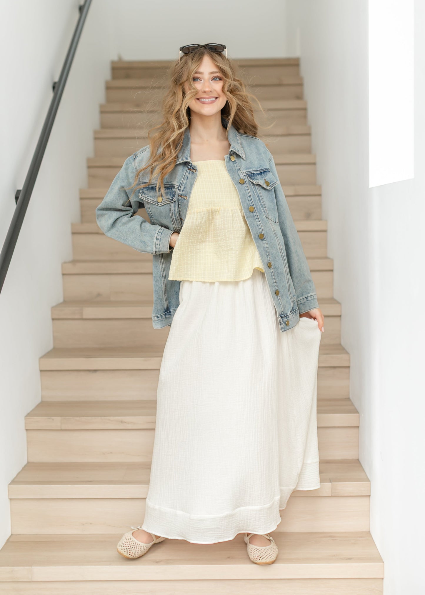 Things Between® Sleeveless Square Neck Top FF Tops