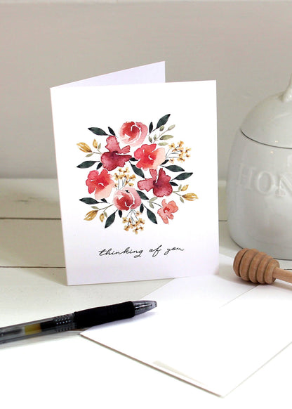 Thinking of You Floral Card Set - FINAL SALE Home & Lifestyle