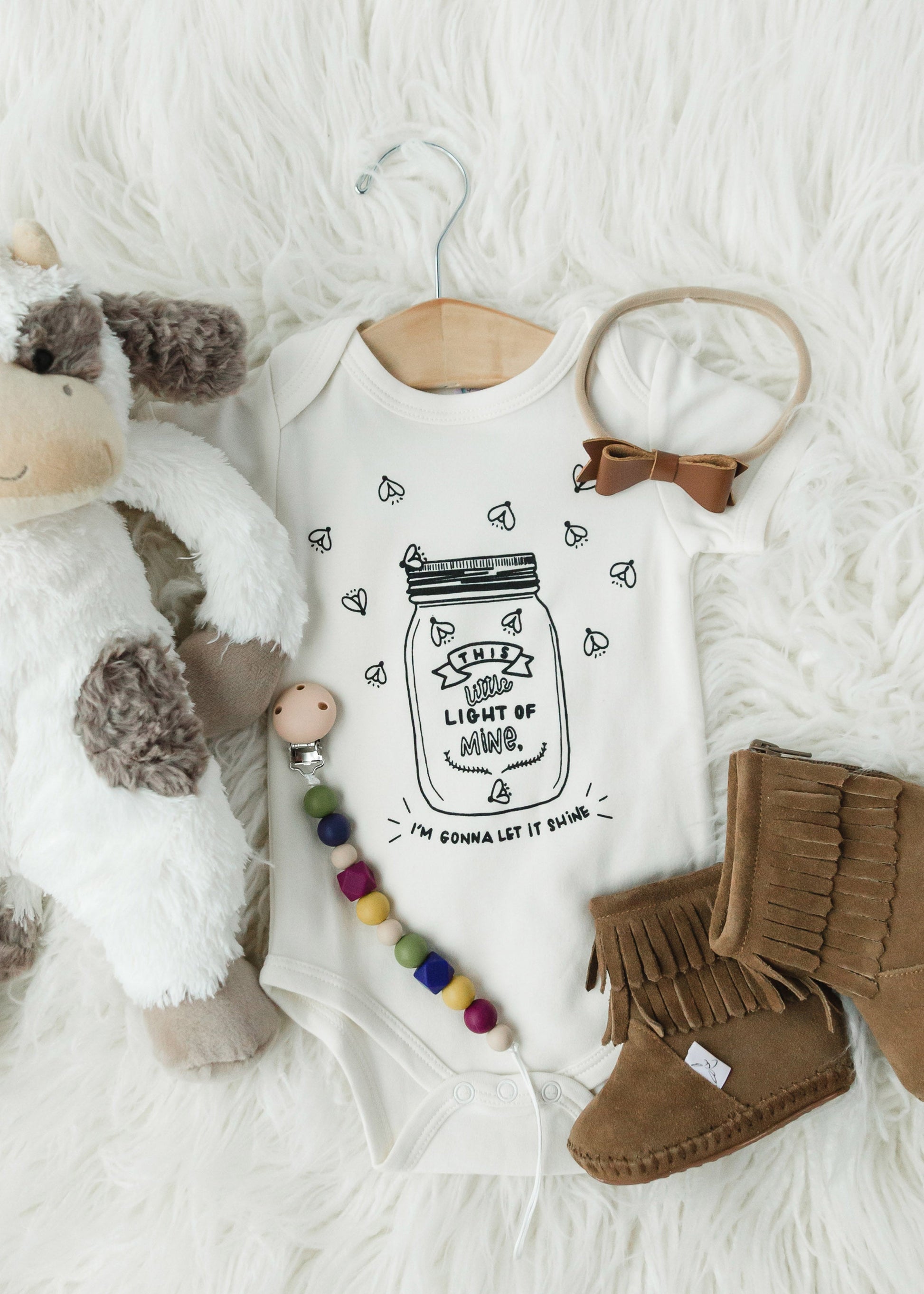 This Little Light Of Mine Onesie - FINAL SALE Home & Lifestyle
