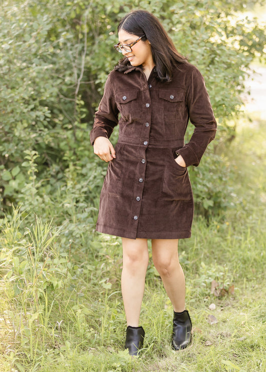 Thread & Supply® Gladys Cord Dress FF Dresses