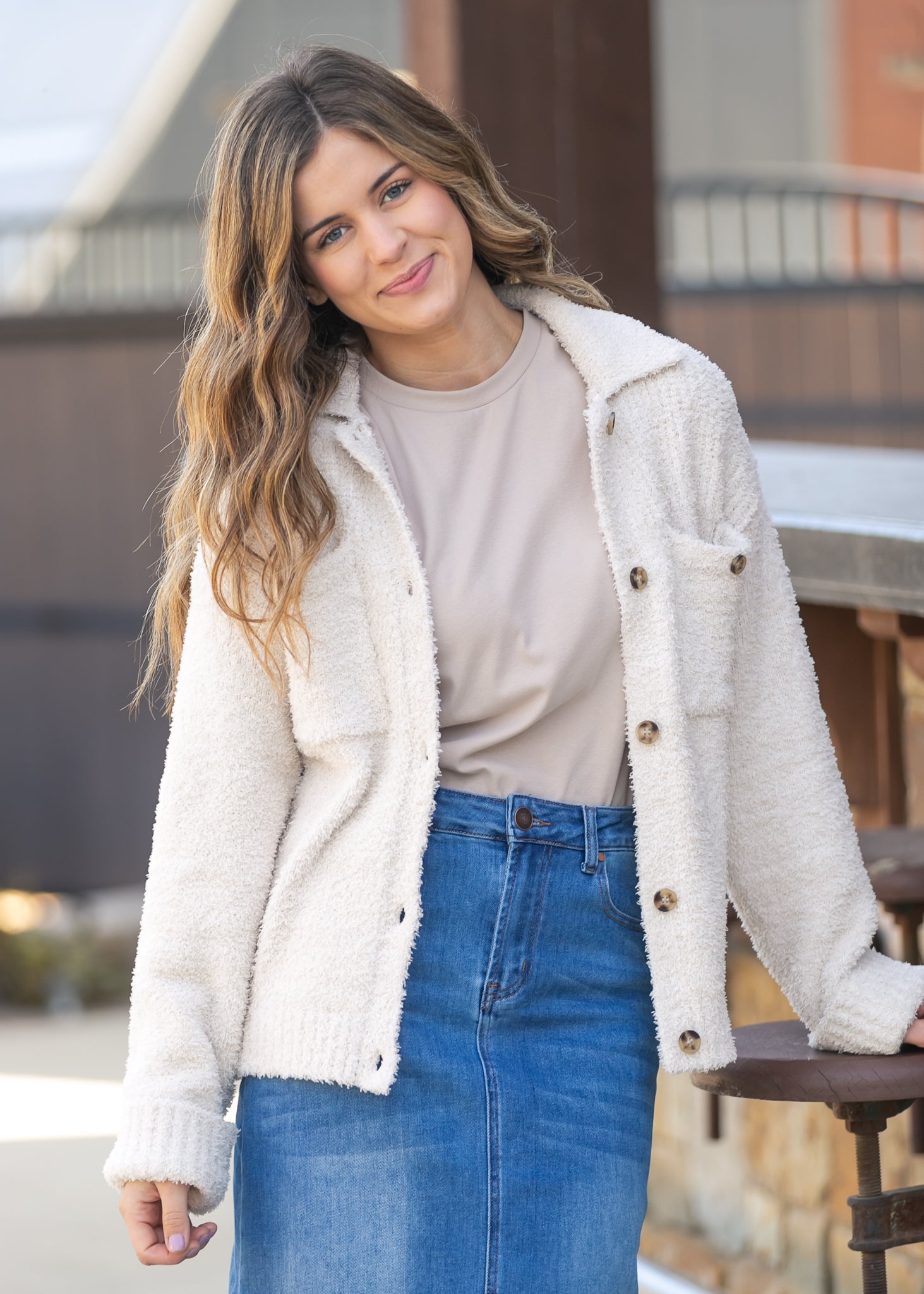 Thread & Supply®  Lois Sweater Jacket FF Layering Essentials