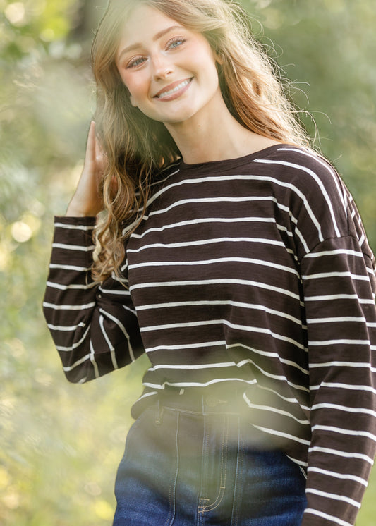 Thread & Supply® Nellie Striped Top FF Tops
