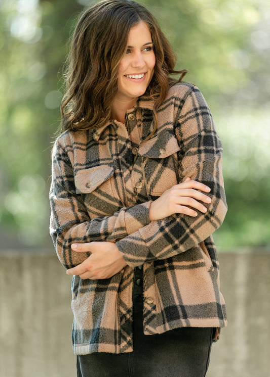 Thread & Supply® Santa Fe Jacket FF Layering Essentials Pecan Plaid / S