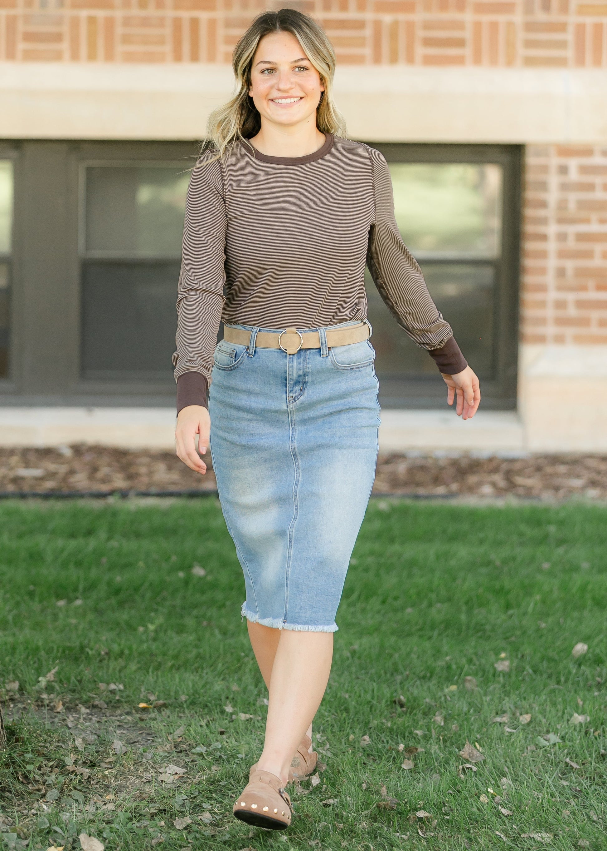 Thread & Supply® Stacy Striped Top FF Tops